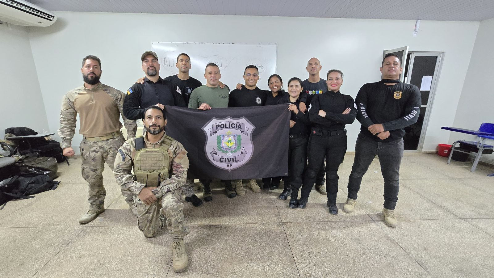 POLICIAIS CIVIS PARTICIPAM DE CURSO DE ATENDIMENTO PRÉ-HOSPITALAR OFERTADO PELO MINISTÉRIO DA JUSTIÇA E SEGURANÇA PÚBLICA